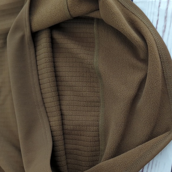 Tru Spec tactical shirt 1/4 zip fleece lined grid pull over, men's med - Picture 13 of 13